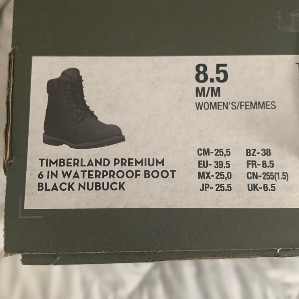 Black Nubuck timbs